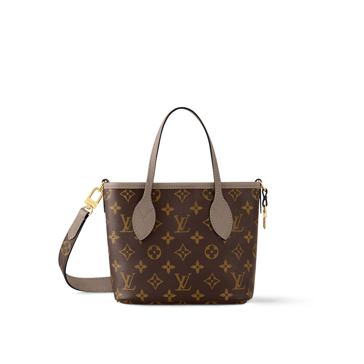 Louis Vuitton M12109 Neverfull Bandoulière Inside Out BB Dark Fango Louis Vuitton M12109 Neverfull Bandoulière Inside Out BB Dark Fango