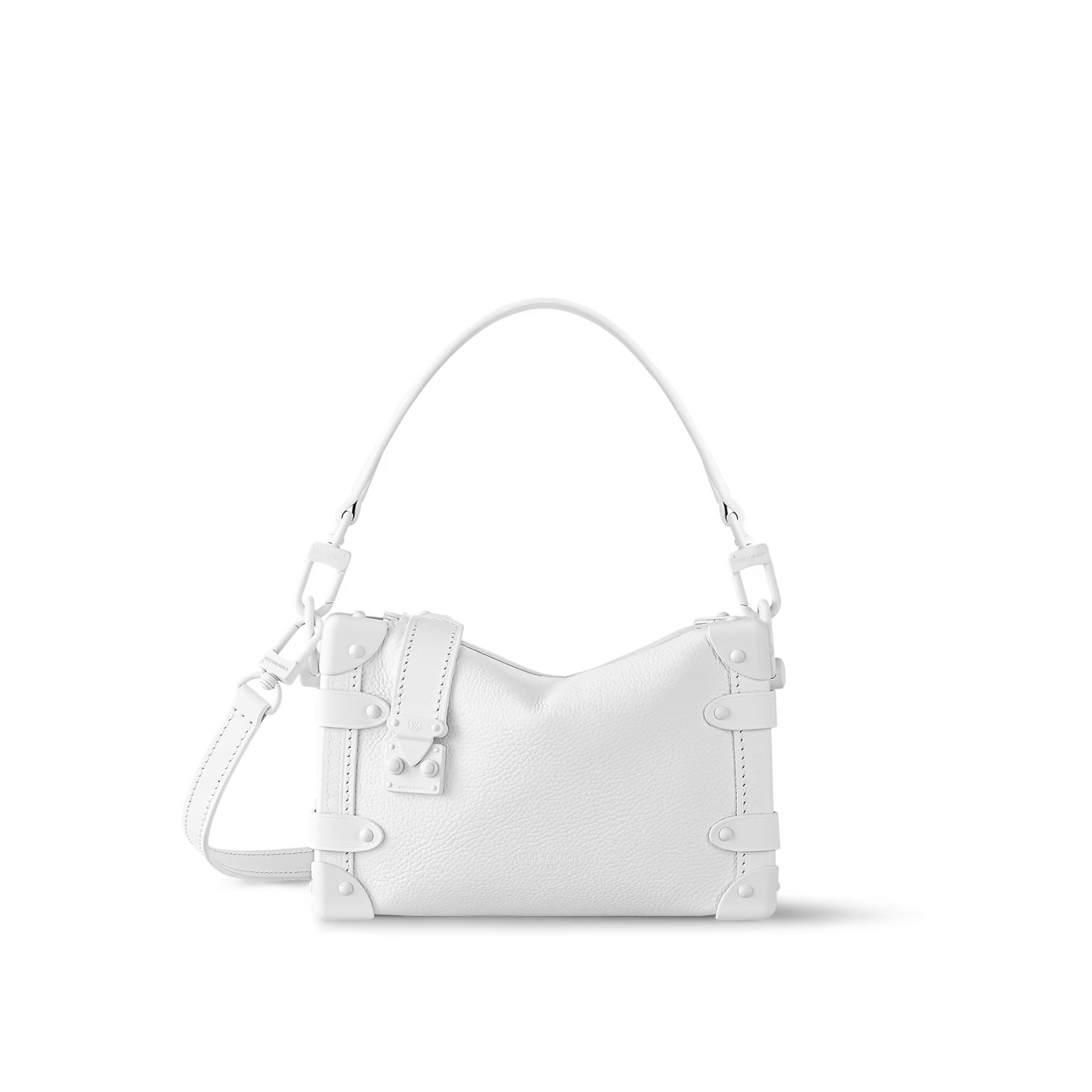 Louis Vuitton M24304 Side Trunk PM Optical White Louis Vuitton M24304 Side Trunk PM Optical White