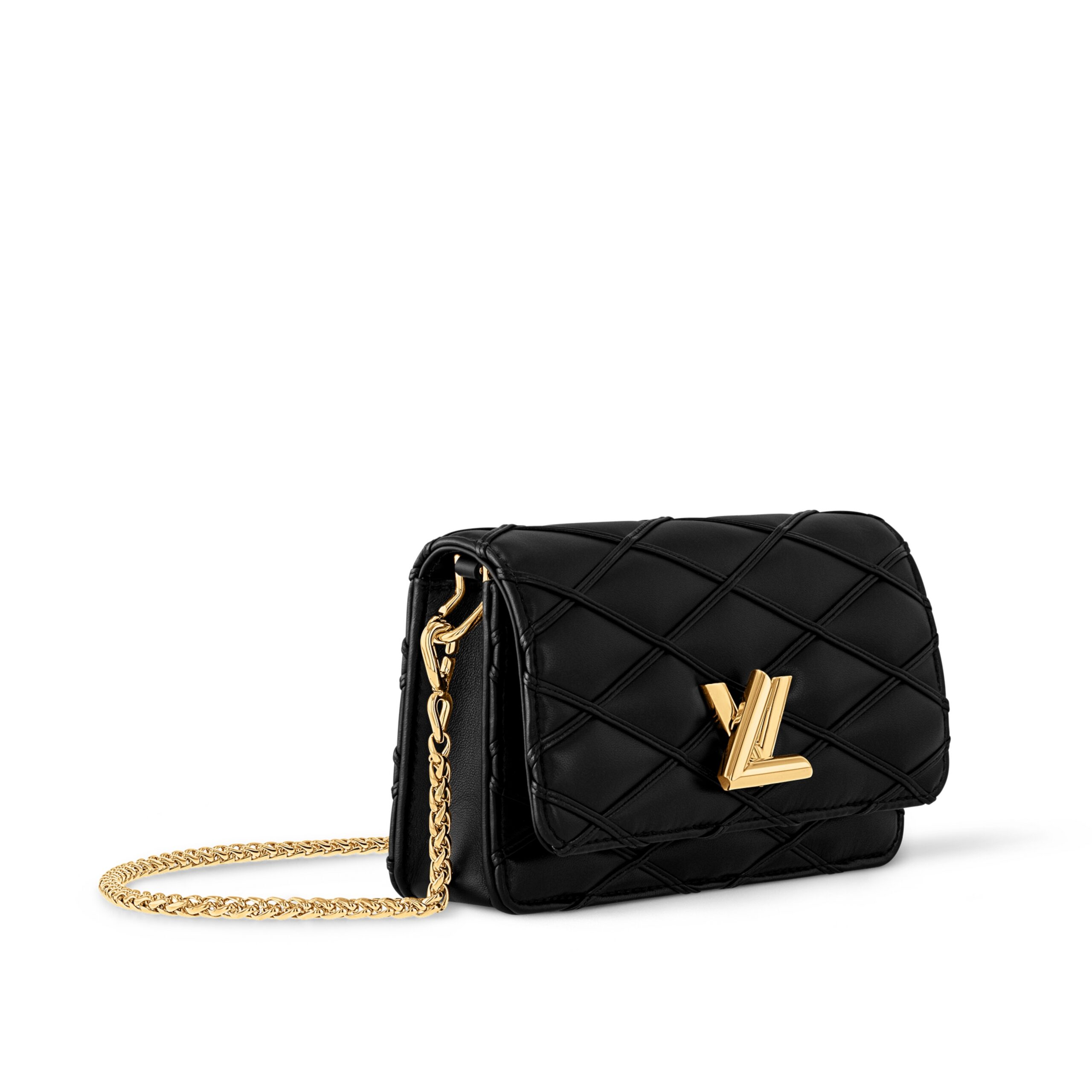 Louis Vuitton M13139 Wallet On Chain GO-14 Black Louis Vuitton M13139 Wallet On Chain GO-14 Black