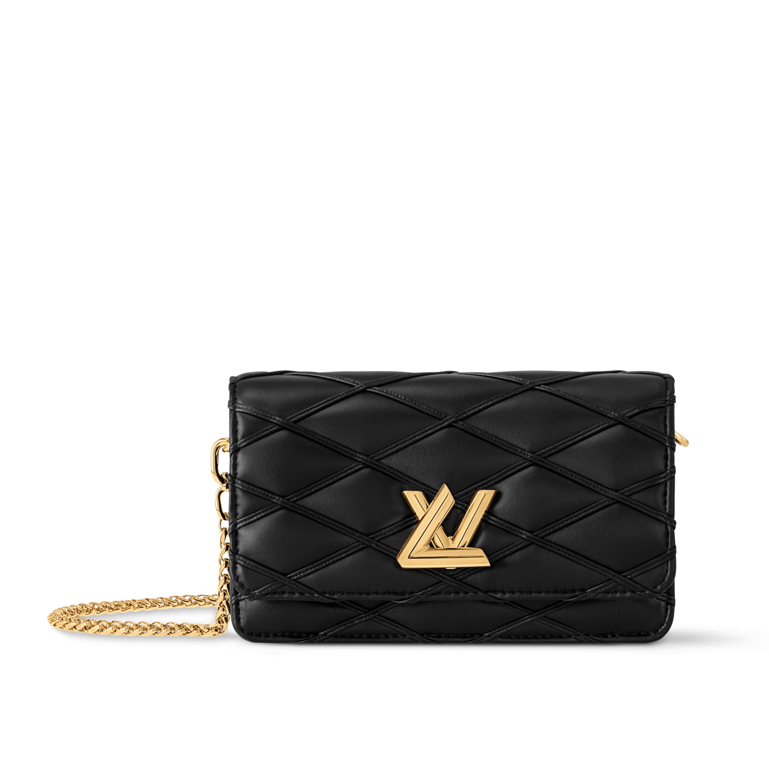 Louis Vuitton M13139 Wallet On Chain GO-14 Black Louis Vuitton M13139 Wallet On Chain GO-14 Black