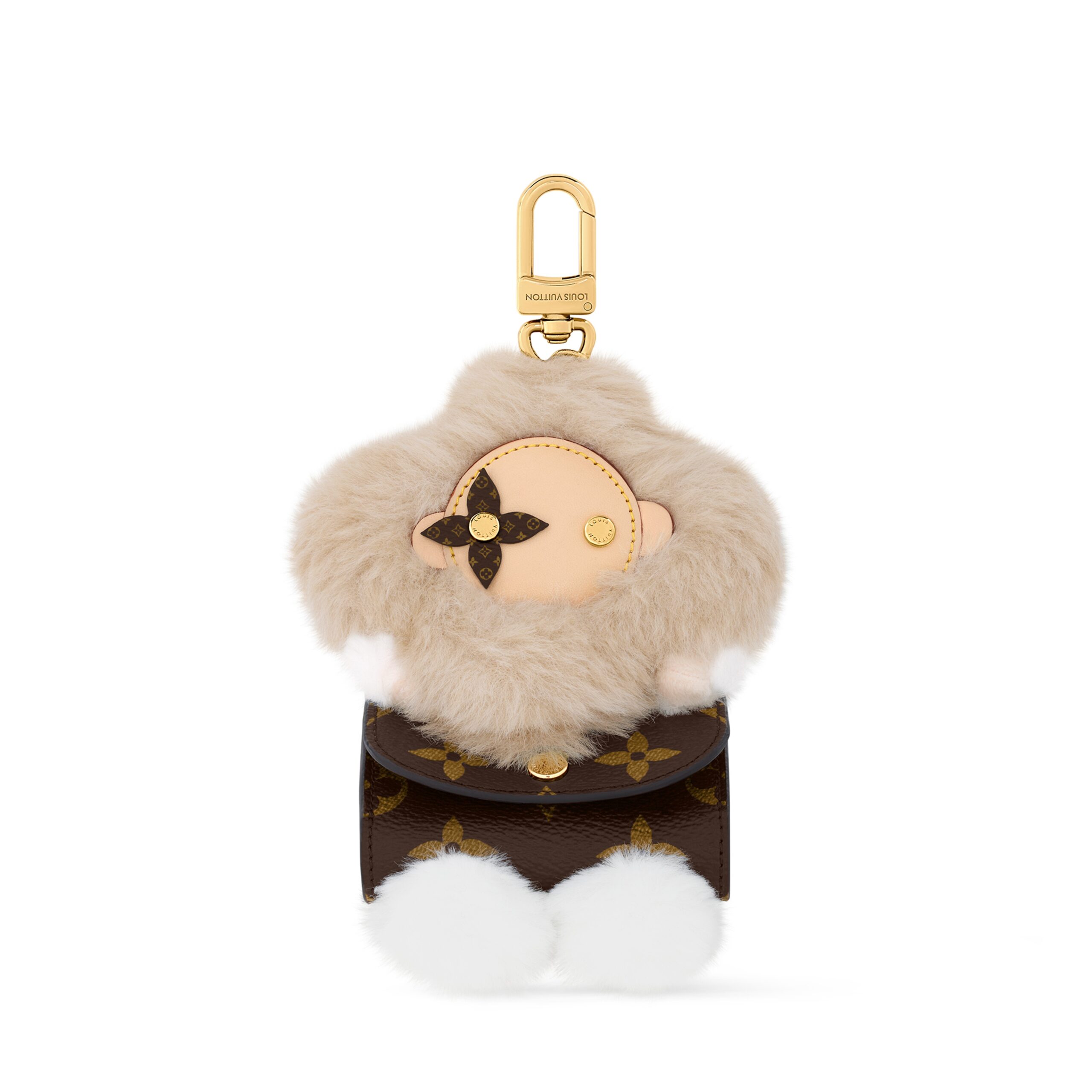 Louis Vuitton M02603 Vivienne Bag Charm Beige Monogram Louis Vuitton M02603 Vivienne Bag Charm Beige Monogram