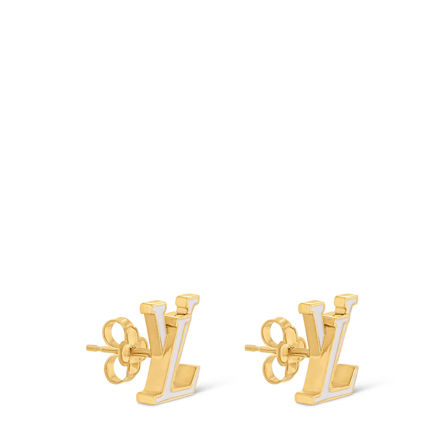 Louis Vuitton M01090 LV Iconic Enamel Earrings Louis Vuitton M01090 LV Iconic Enamel Earrings