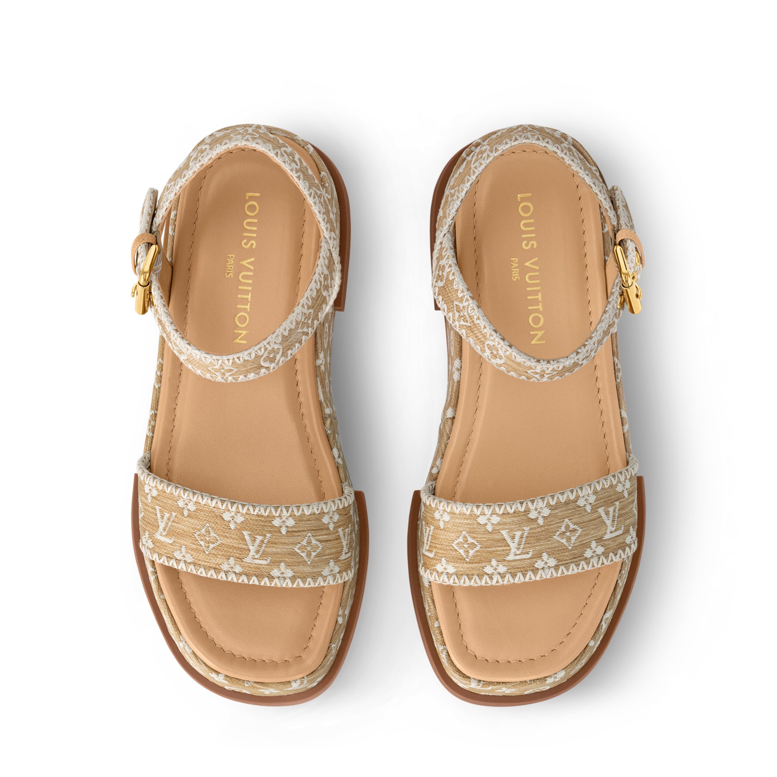 Louis Vuitton 1AHNOK Maya Platform Sandal Louis Vuitton 1AHNOK Maya Platform Sandal