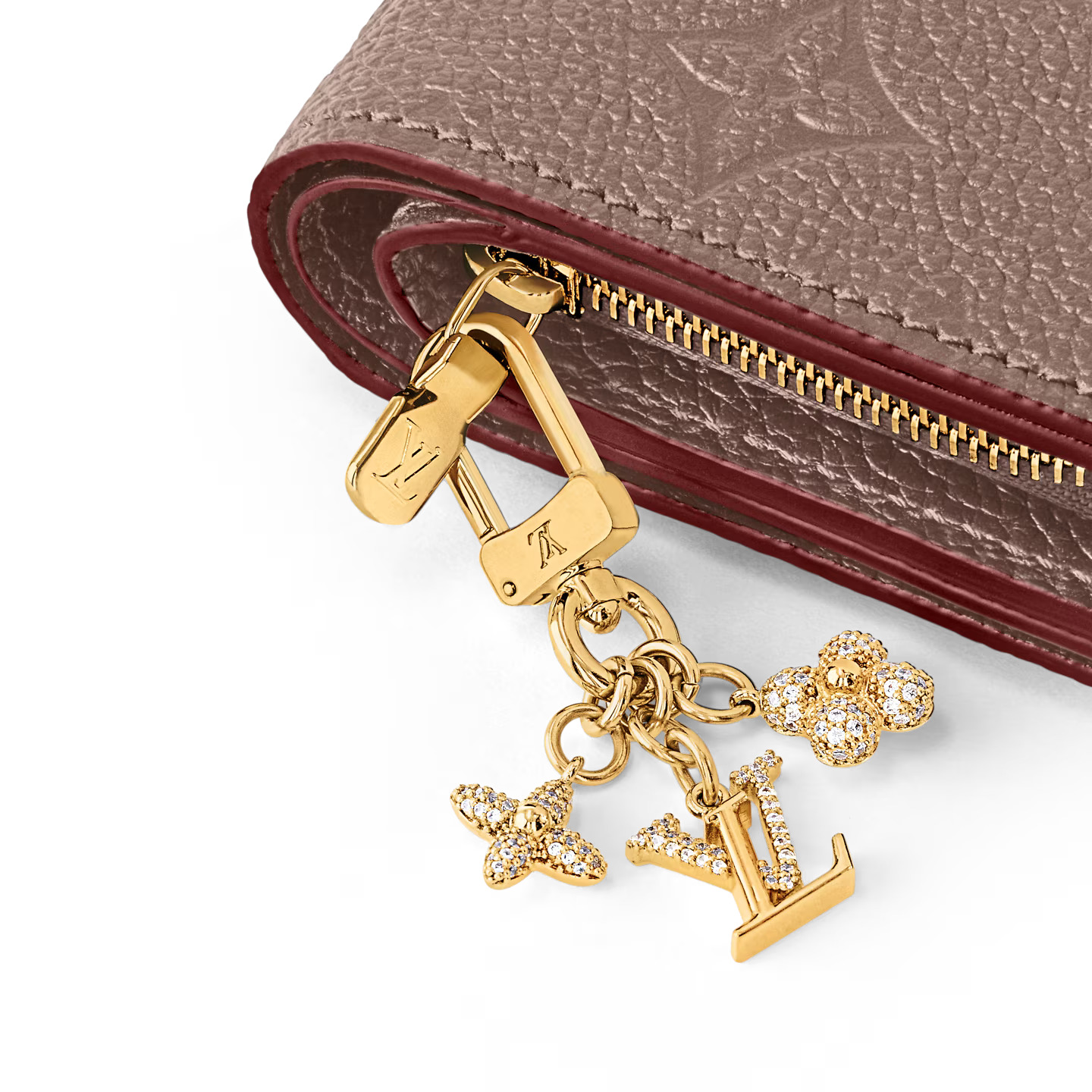 Louis Vuitton M01566 Micro Charms LV Iconic Key Holder Louis Vuitton M01566 Micro Charms LV Iconic Key Holder