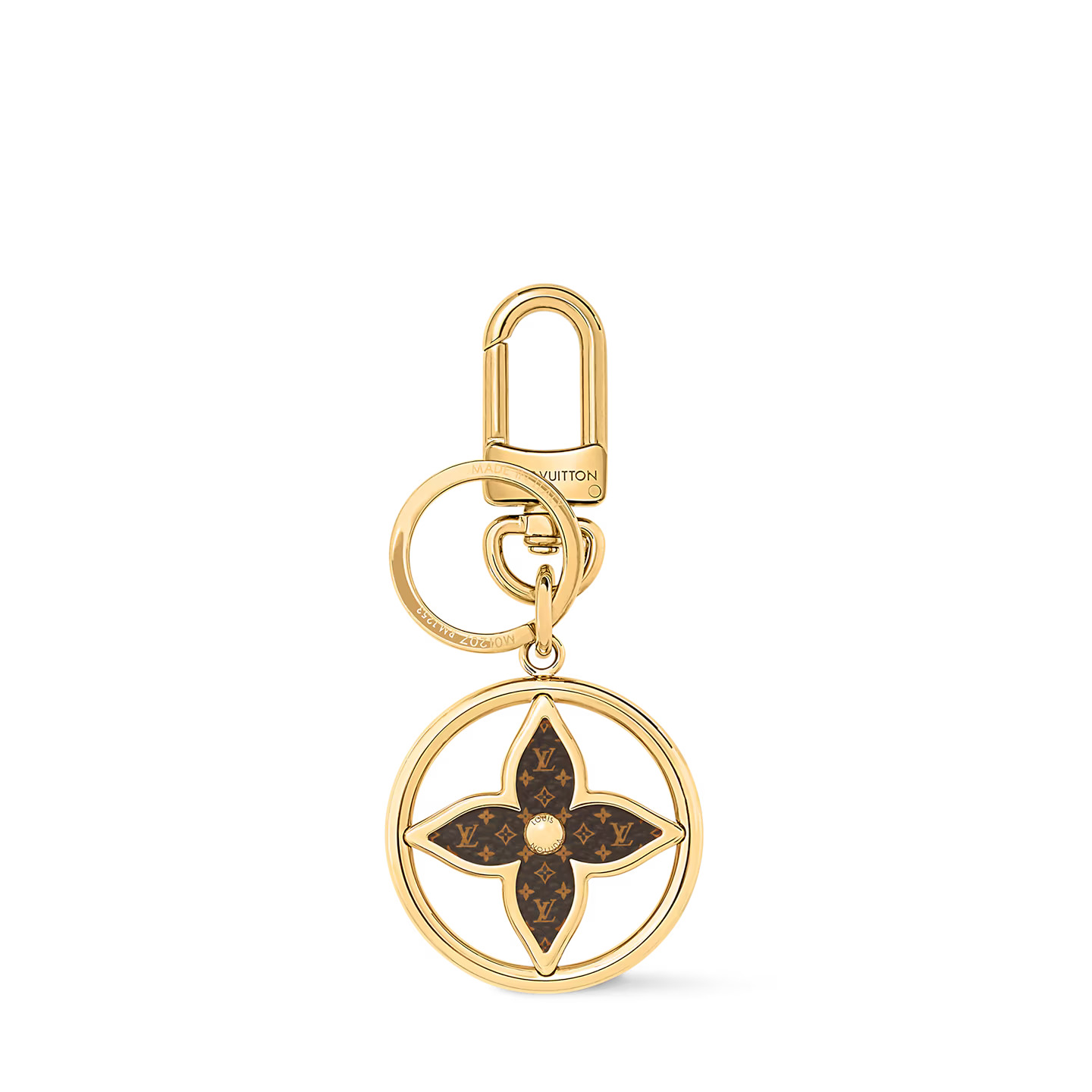Louis Vuitton M01207 Puzzle Flower Monogram Keyring Louis Vuitton M01207 Puzzle Flower Monogram Keyring