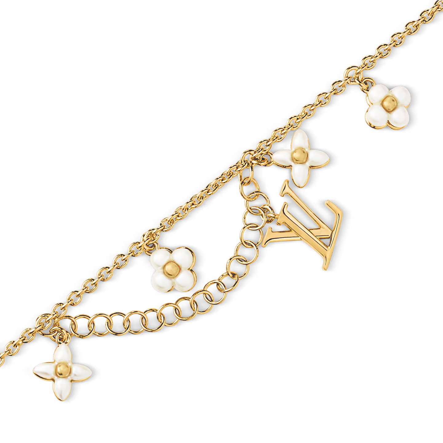 Louis Vuitton M0940A LV Floragram Bracelet Louis Vuitton M0940A LV Floragram Bracelet