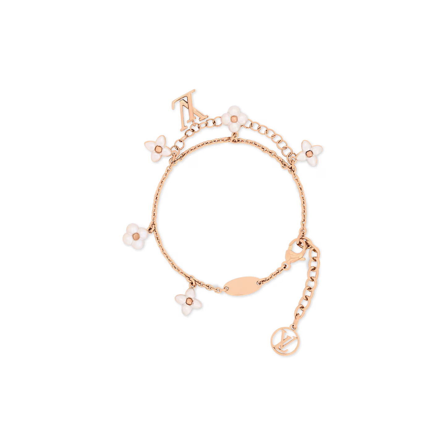 Louis Vuitton M1720A LV Floragram Bracelet Louis Vuitton M1720A LV Floragram Bracelet