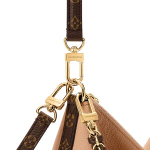 Louis Vuitton ミュール ベージュ/ブラック LOUIS VUITTON keepall BLOWN-UP Crossbody Travel Bag Men's 11.4x6